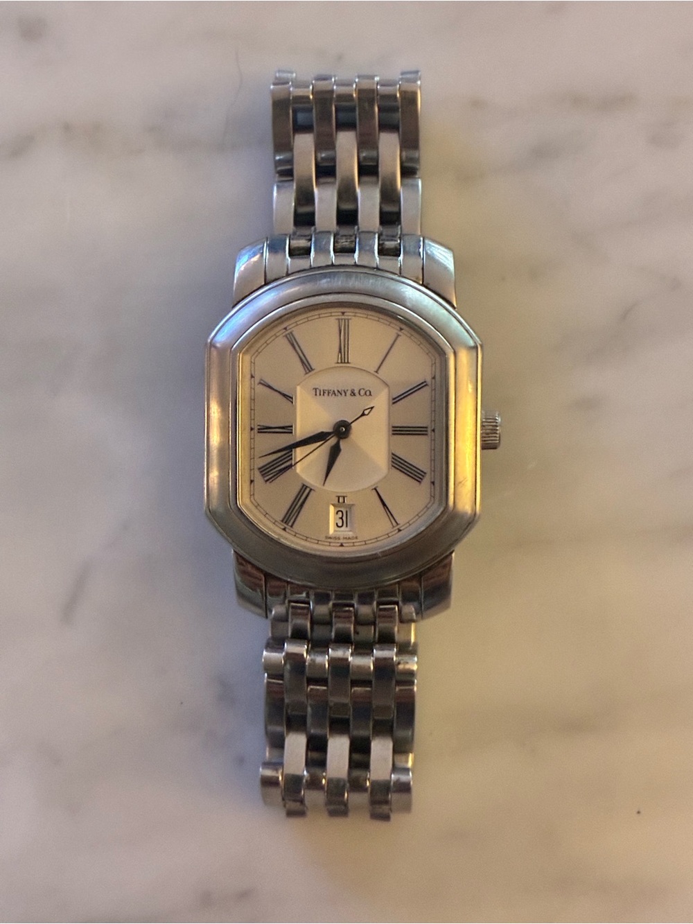 Tiffany & Co. Stainless Steel Automatic Mark Coupe Date Men’s Watch